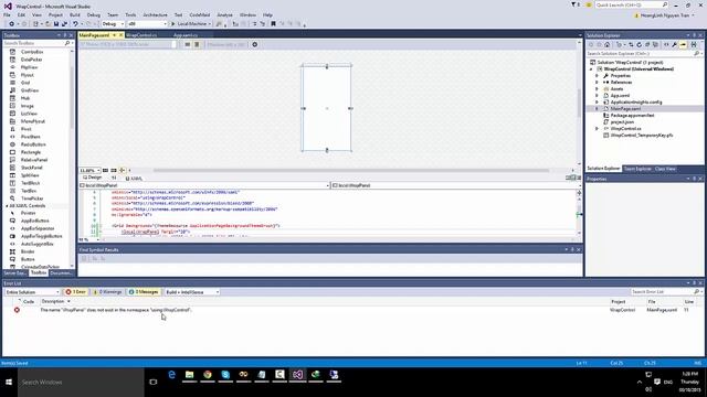 Windows 10 Universal Apps - Wrap Control смотреть онлайн