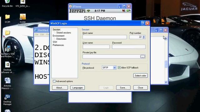 HOW TO: install and set up winscp and the ssh tool смотреть онлайн