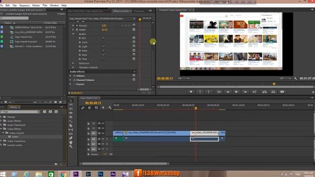 Adobe Premiere Pro Tutorial Twitch Effects + Plug in Settings Updated 2016 смотреть онлайн