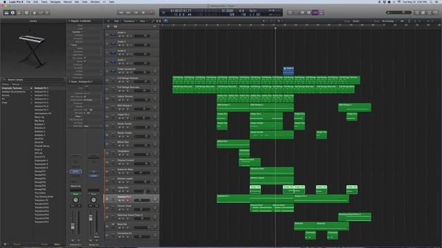 TV Theme Scoring: The Walking Dead Opening Theme in Logic Pro X смотреть онлайн