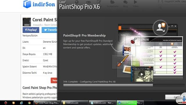 Corel Paint Shop Pro Photo X6 kurulum inceleme смотреть онлайн