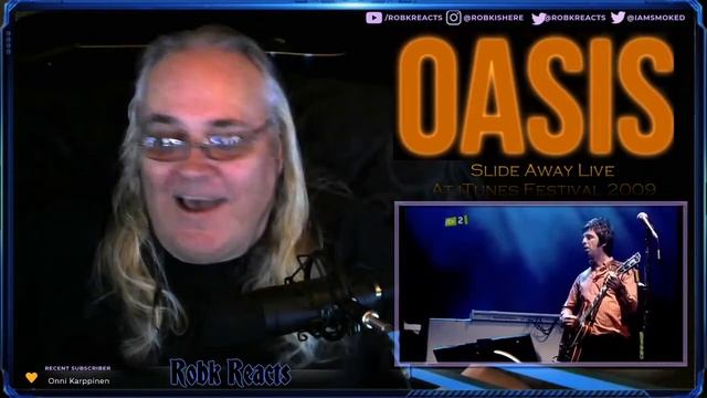 Oasis - Requested Reaction - Slide Away Live At iTunes Festival 2009 смотреть онлайн