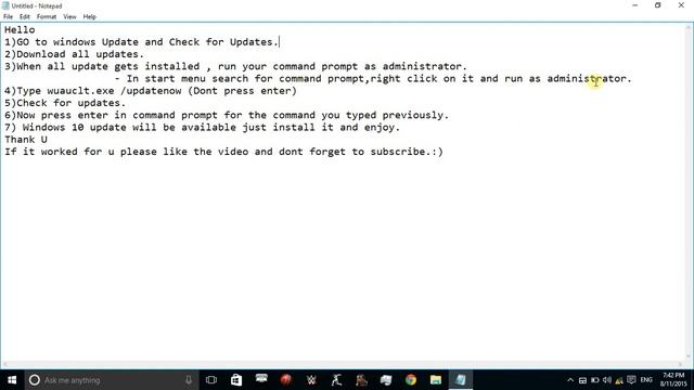 How to update to Microsoft Windows 10 Manually смотреть онлайн
