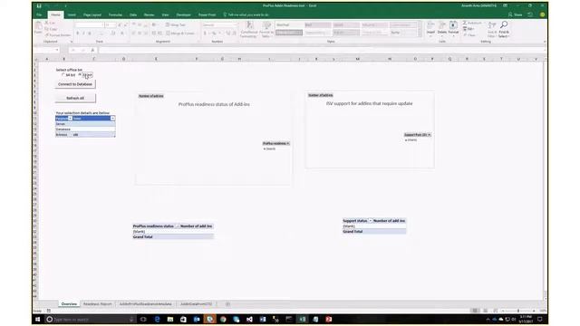 Demo of ProPlus add-in readiness tools смотреть онлайн