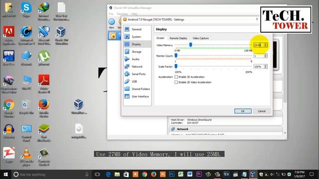 Installing Android 7.0 Nougat on Windows 10 using VirtualBox - TECH TOWER смотреть онлайн