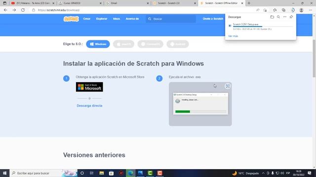 SCRATCH 2.0 A 3.0 DESCARGA E INSTALACIÓN смотреть онлайн