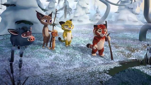 LEO And TIG 🦁 🐯 Playing Battleship Episodes Collection ⛵ Moolt Kids Toons Happy Bear