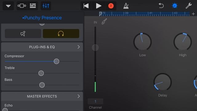 How to use VOCAL EFFECTS and plugins in GarageBand iOS (iPhone/iPad) смотреть онлайн