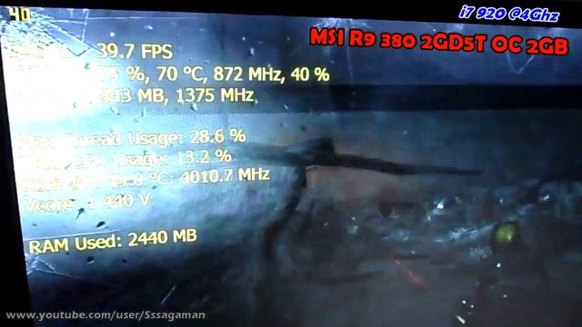 Metro 2033 Redux - R9 380 2GB - i7 920 - 1080p Test смотреть онлайн
