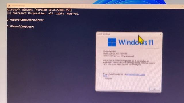 Checking your Windows version and Windows OS activation status using CMD. смотреть онлайн