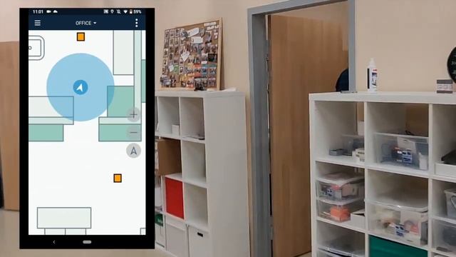 Navigine's demo of WIFI-RTT смотреть онлайн