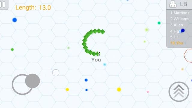 Slither Worm IO Game Android смотреть онлайн