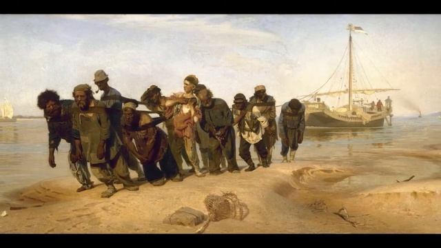 Ilya Repin, Barge Haulers on the Volga, 1870-1873 смотреть онлайн