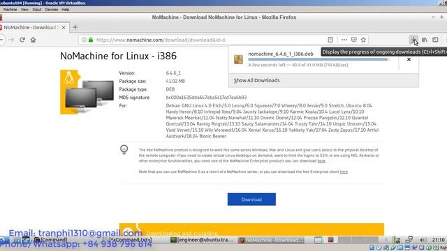 Linux Lubuntu: How to install and use SSH and NoMachine смотреть онлайн