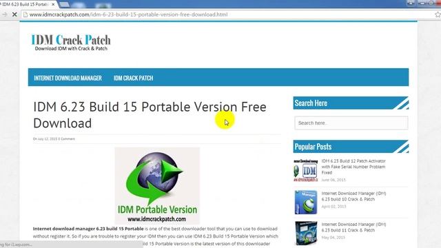 IDM 6.23 Build 15 Portable Version Free Download смотреть онлайн