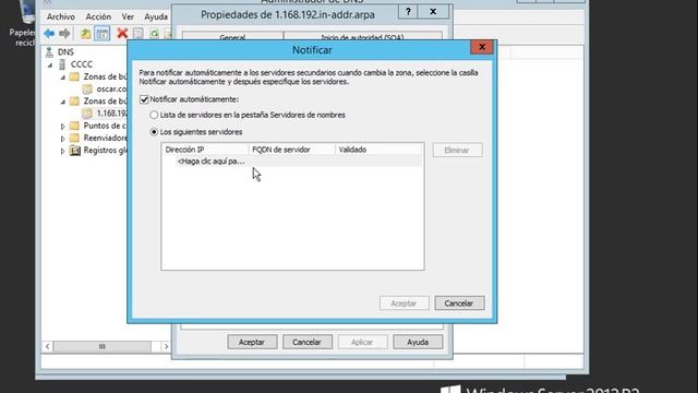Tutorial DNS Secundario Windows 2012 server смотреть онлайн