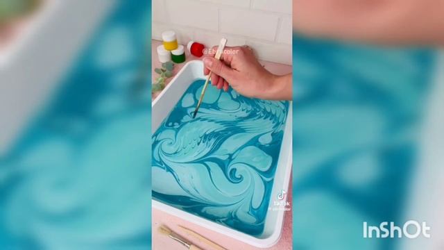 эбру - рисование на воде