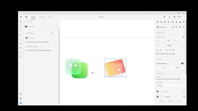 How to create Glassmorphic Icon in смотреть онлайн