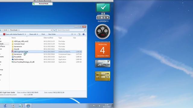 AES Crypt file encryption for Windows, MAC, Android смотреть онлайн