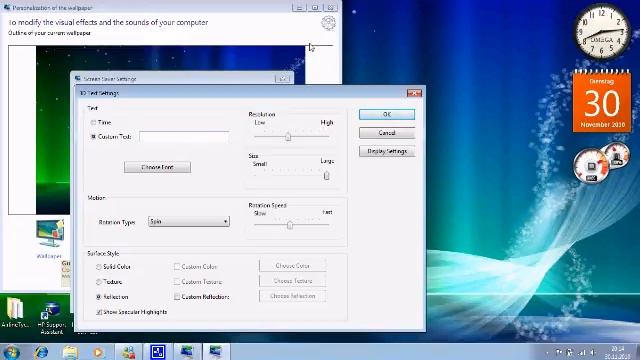Windows 7 Starter Glitch : Funnny Screensaver Text смотреть онлайн