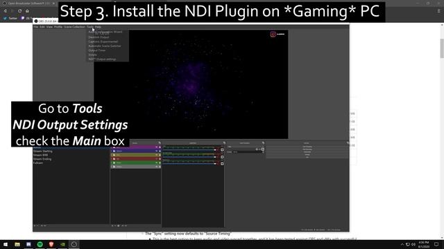 QUICK OBS NDI TUTORIAL - 2 PC STREAMING! (No Capture Card Required) смотреть онлайн