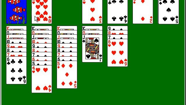 Solitaire - Draw one on windows 2000 смотреть онлайн