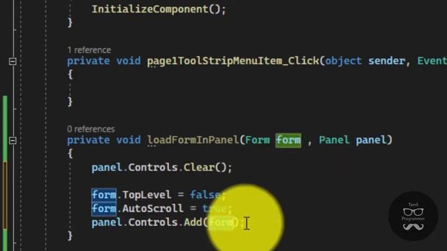 How To Use Multiple Forms In One C# Panel In One Windows Form Panel | C# Tutorial | Tamil Programme смотреть онлайн
