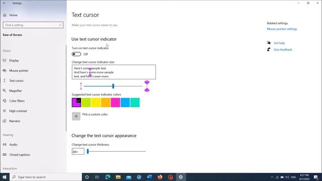 How To Make Text Cursor Easier to Find in Windows 10 смотреть онлайн
