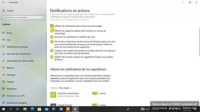 Comment activer/désactiver les notifications dans Windows 10 смотреть онлайн