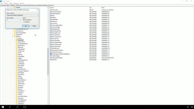 Windows 10: Pokazywanie oraz ukrywanie ikon aplikacji na pasku zadań w trybie tabletu. смотреть онлайн