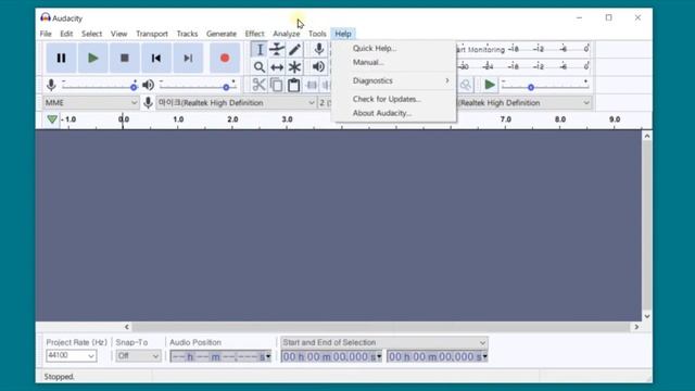 음향응용과 사운드디자인 강의 - 08 Audacity 사용법 기초 1of2 смотреть онлайн