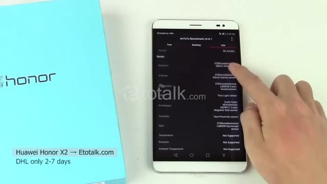 Huawei Honor X2 Android 5.0, Octa Core 7.0 inch - Antutu Examination смотреть онлайн