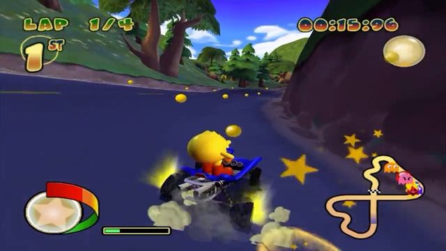 Pac-Man World Rally - HD Dolphin Gameplay - Gamecube смотреть онлайн