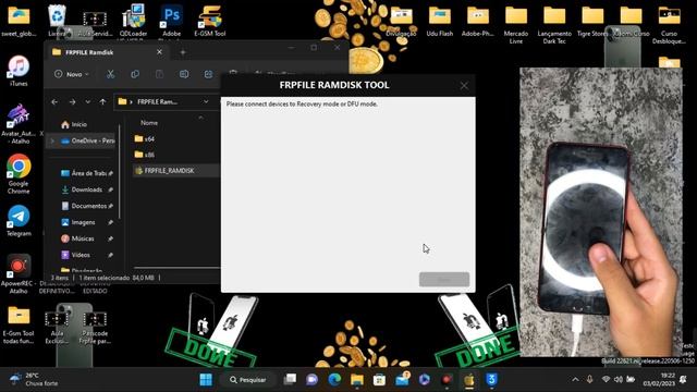 FRPFILE RAMDISK DESBLOQUEIO DE IPHONES NA SENHA NÚMERICA / INATIVO OU INDISPONIVEL. MELHOR PREÇO ! смотреть онлайн
