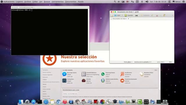 Lainux OS - Macbuntu - ubuntu como Mac OSX - 14.04 de 64 bits смотреть онлайн