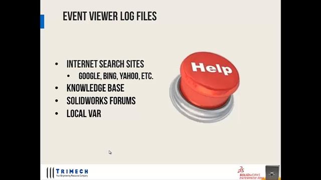 Webinar: SOLIDWORKS Enterprise PDM (EPDM) - How to Review Log Files and Troubleshoot EPDM Issues смотреть онлайн