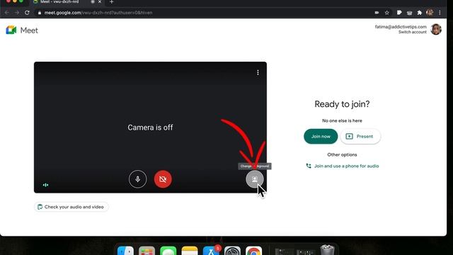 How to blur the background in Google Meet смотреть онлайн