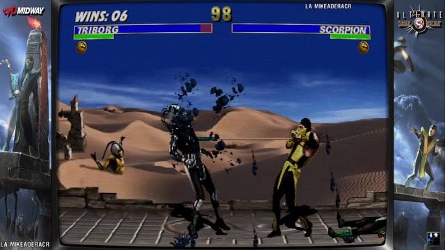 Ultimate Mortal Kombat 3 Plus / Triborg Playthrough (Dificultad Ultimate) (Ultimate Endurance) + Ro смотреть онлайн