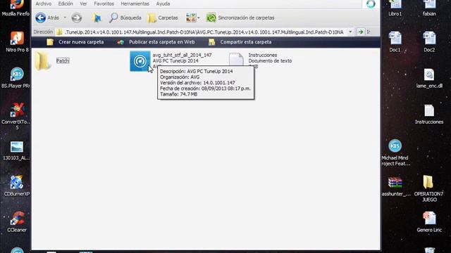 AVG PC TuneUp 2014 (Multilenguaje) + activacion смотреть онлайн