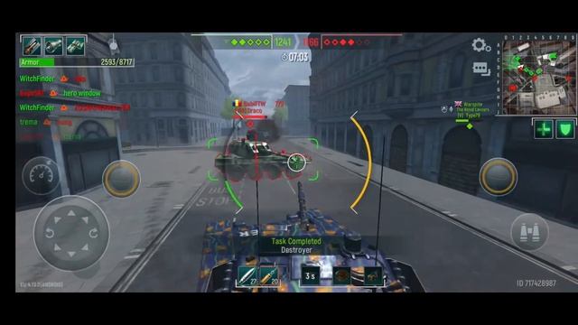 Tank Force - WitchFinder and Warspite - Victory смотреть онлайн