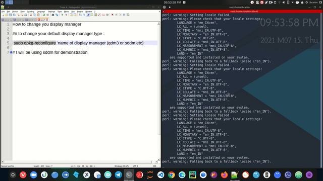 How to change your Display Manager in Debian/Ubuntu Linux смотреть онлайн