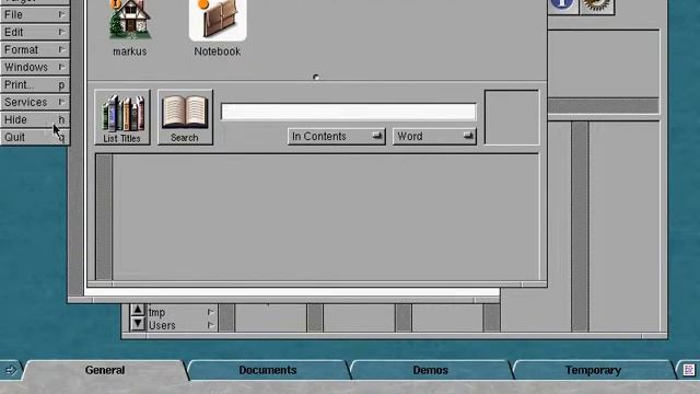 Next Computers operating system OpenStep 1988-1990 смотреть онлайн