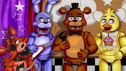 Мадагаскар 3,но это фнаф