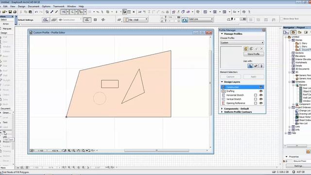 How to create a perforated wall in Archicad смотреть онлайн