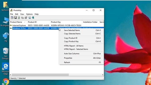 BIOS'a Gömülü Ürün Anahtarı Bulma | Windows 7,8 ve 10 смотреть онлайн