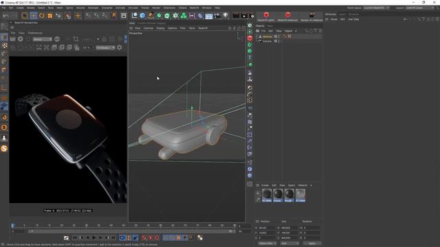 Cinema 4d/Redshift creating watches upcoming tutorial смотреть онлайн