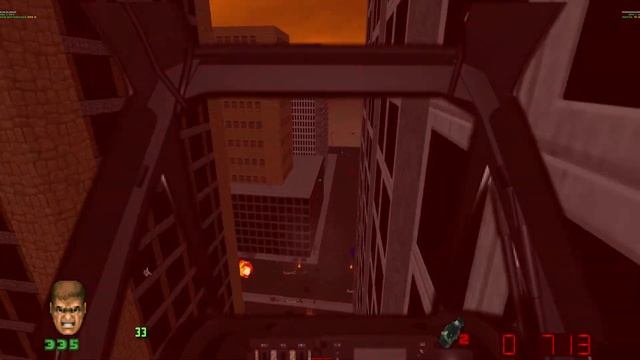 Brutal Doom v21 HELICOPTER ATTACK vs CYBERDEMON S SPIDERMINDS COOP ONLINE смотреть онлайн
