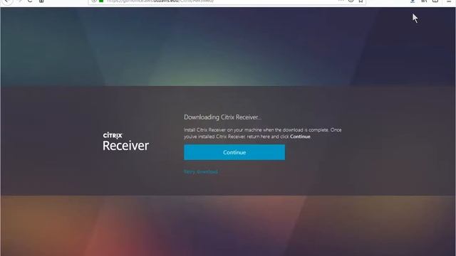 Installing Citrix Workspace via the GSM Web Portal смотреть онлайн