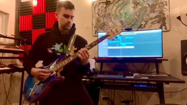 Never Let Me Go - Mac Ayres ft. Carrtoons guitar cover смотреть онлайн
