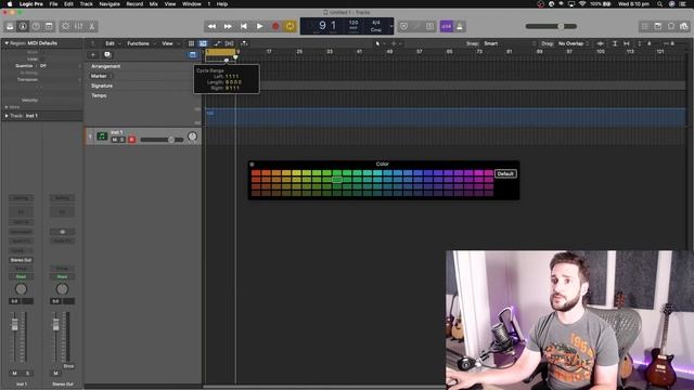 LOGIC PRO X HACK - Tips on arranging using markers смотреть онлайн